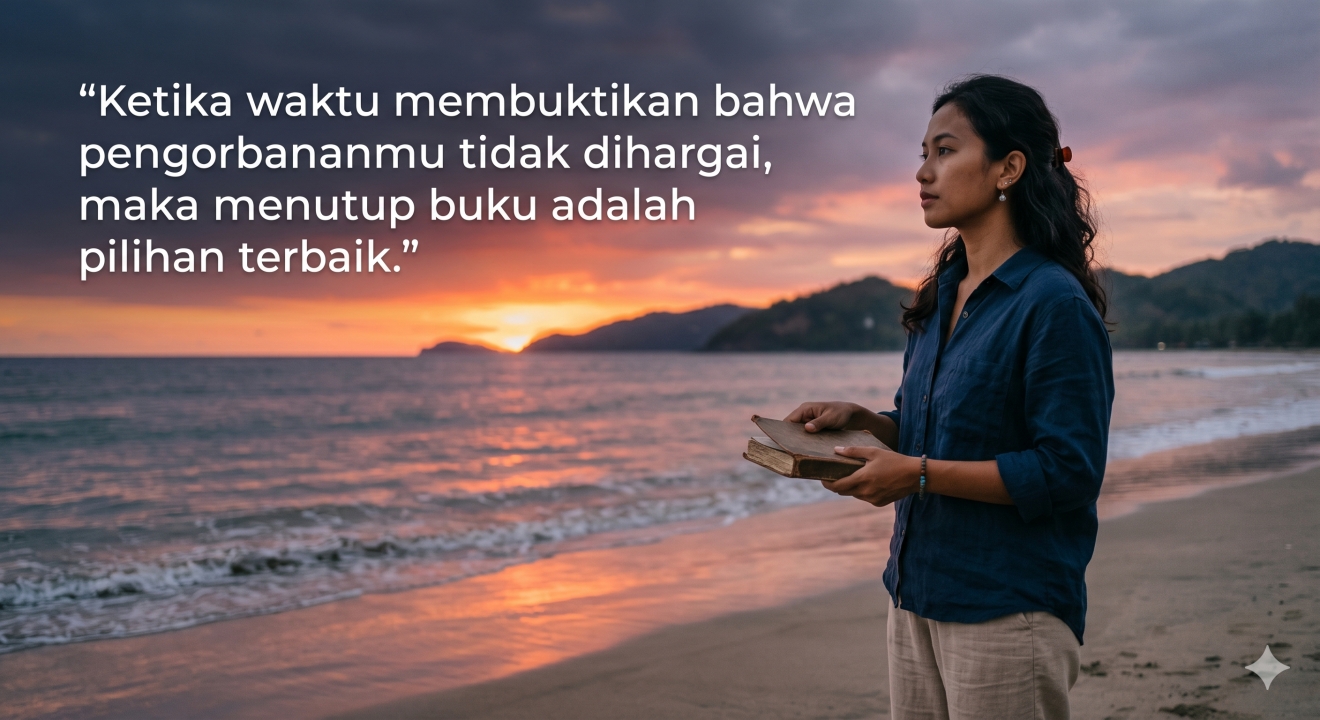 50 Kata-kata kecewa karena terlalu berharap pada seseorang, pengingat untuk sadar diri