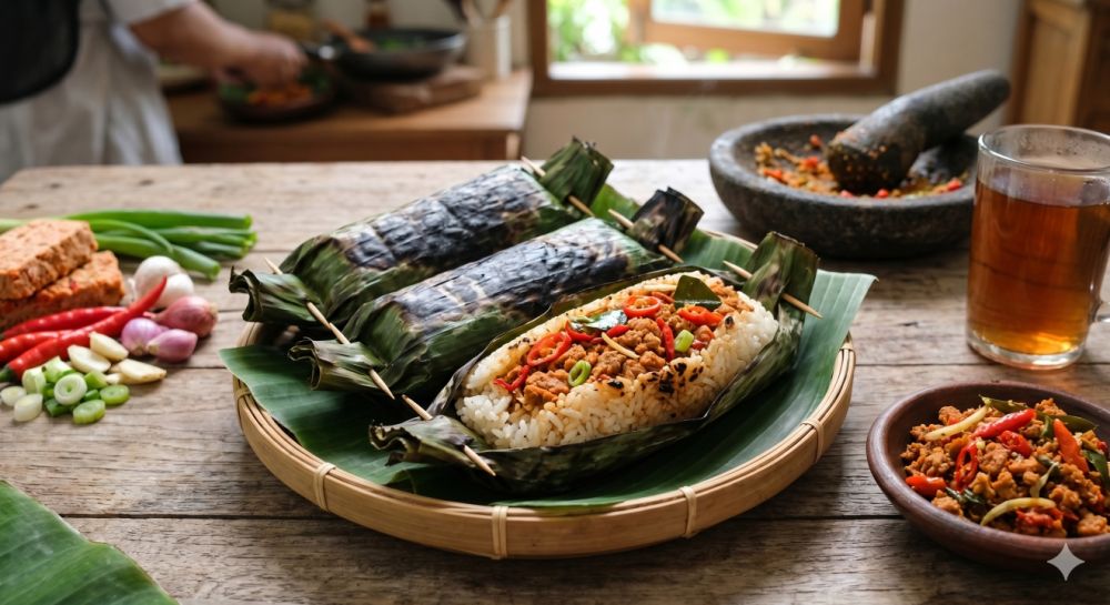 10 Resep nasi bakar isian beragam nan mudah dibuat terbaru, rupanya jadi favorit Presiden Prabowo