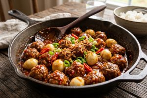 7 Resep olahan pentol pedas dan gurih terbaru, praktis dibuat di rumah untuk lauk atau camilan