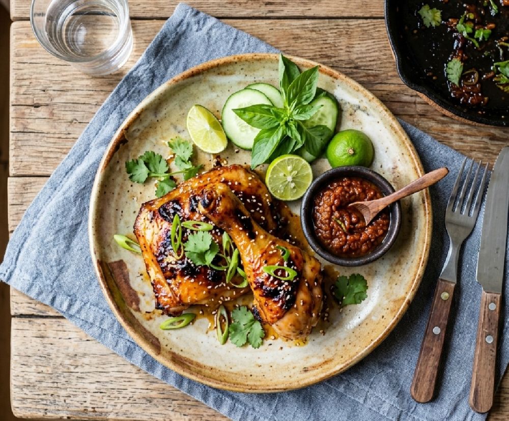 Resep ayam panggang madu tanpa oven tapi tetap lezat dan bumbu meresap, yuk cobain!