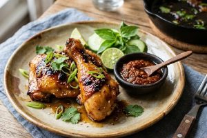 Resep ayam panggang madu tanpa oven tapi tetap lezat dan bumbu meresap, yuk cobain!