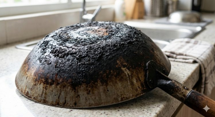 Pantat wajan gosong dan penuh kerak? coba 2 bahan dapur ini sebelum beli pembersih khusus