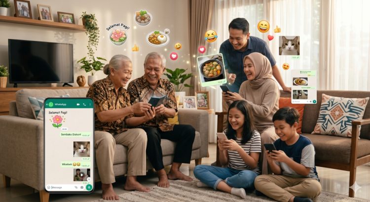 100 Nama grup WhatsApp keluarga terlucu 2026 yang bikin anggota betah chatting