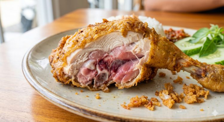 Kenapa ayam goreng cepat gosong tapi dagingnya masih mentah? Sering banget kita nggak sadar lakuin ini