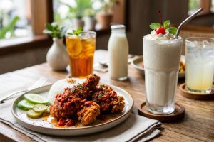 7 Minuman pendamping makan ayam pedas, redakan sensasi terbakar di lidah
