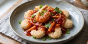 Resep udang tepung asam manis yang minim minyak, rasa tetap lezat dan lebih sehat dari versi biasa