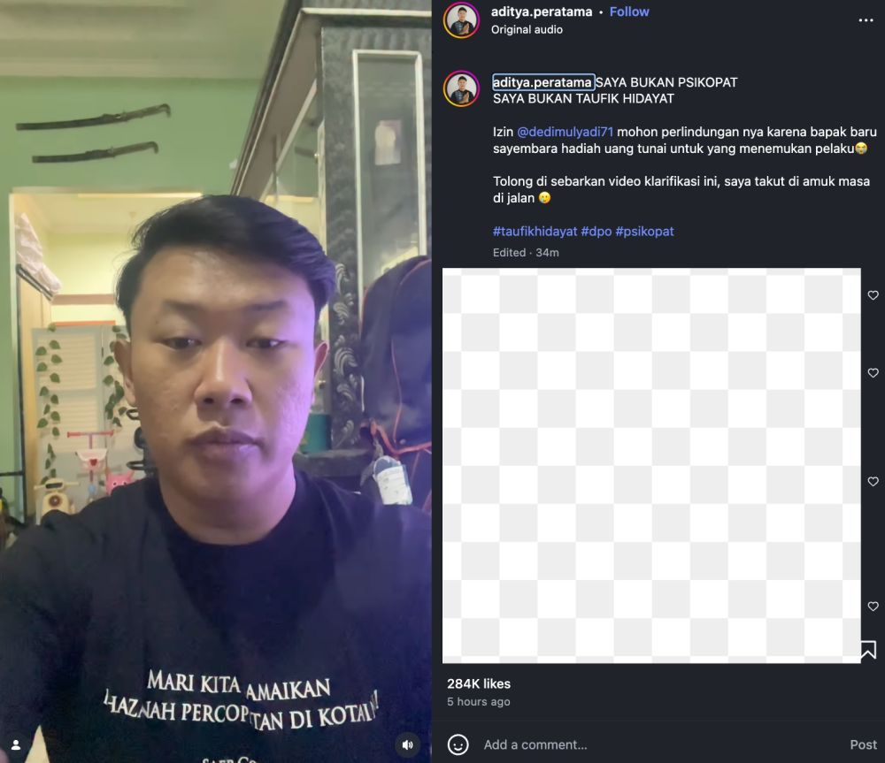 Dikira pelaku penyekapan Bandung, aktor ‘Preman Pensiun’ buat klarifikasi: Saya bukan Taufik Hidayat