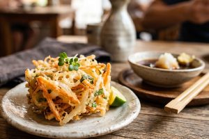 Resep kakiage krispi mirip bakwan sayur ala resto udon, rasanya mantab dan bikinnya gampang