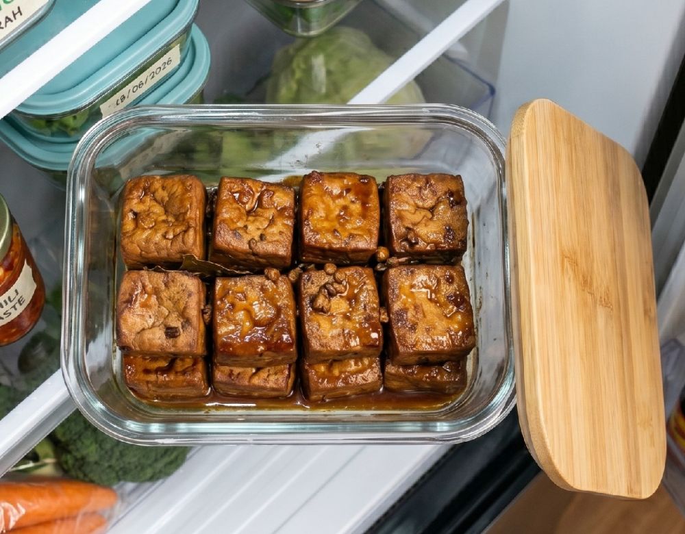 Resep tahu bacem untuk stok di kulkas, ini caranya agar makanan bisa tahan lama dan tetap enak