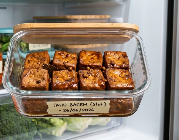 Resep tahu bacem untuk stok di kulkas, ini caranya agar makanan bisa tahan lama dan tetap enak