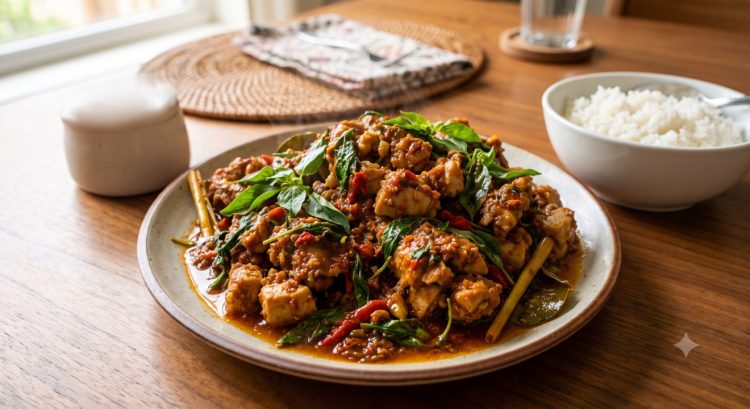 Resep ayam rica-rica kemangi spesial, rasa pedas dan wanginya bikin kangen rumah