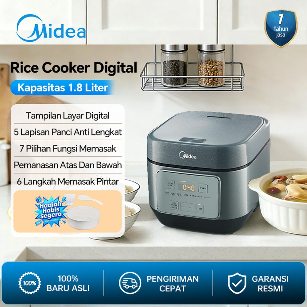 10 Rekomendasi digital rice cooker terbaik, hasil nasinya enak, hemat, dan lebih sehat dari yang biasa