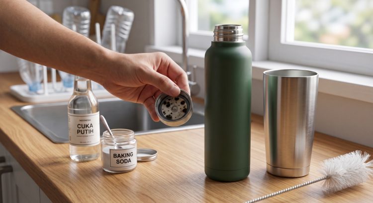 Kok botol minum bau padahal cuma diisi air putih? Ternyata ini biang kerok dan 4 cara membersihkan