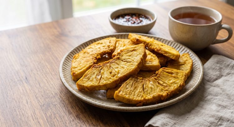 Cara membuat sukun goreng renyah tanpa tepung, bumbu meresap sempurna gurih pakai bawang & kunyit