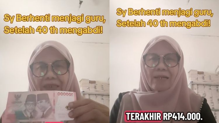 Pengakuan Bu Ijah, guru honorer 40 tahun yang memilih pensiun dengan gaji terakhir Rp414 ribu