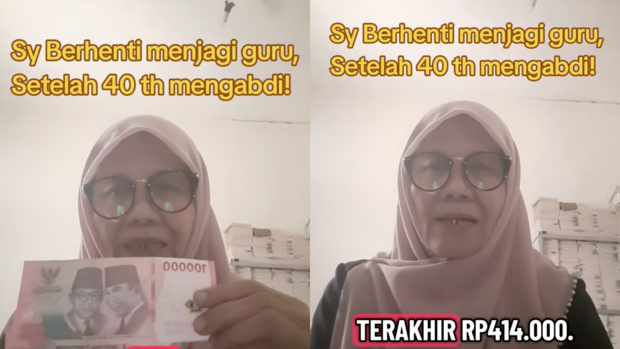 Pengakuan Bu Ijah, guru honorer 40 tahun yang memilih pensiun dengan gaji terakhir Rp414 ribu