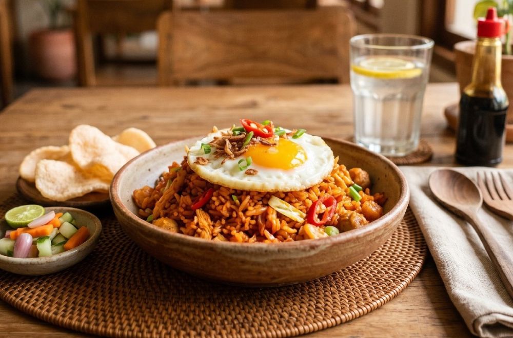5 Resep nasi goreng ala kaki lima dengan cita rasa mewah bintang lima, 10 menit langsung siap saji