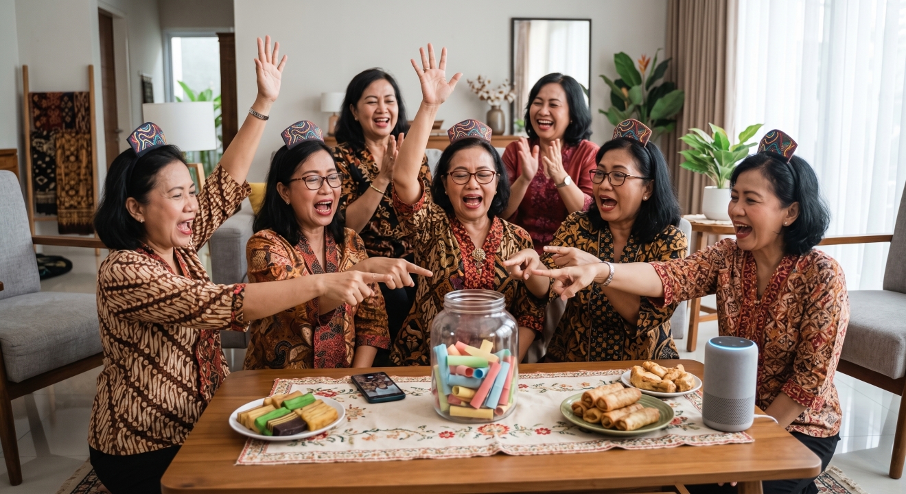 7 Contoh teks yel-yel arisan ibu-ibu paling lucu dan kompak terbaru 2026