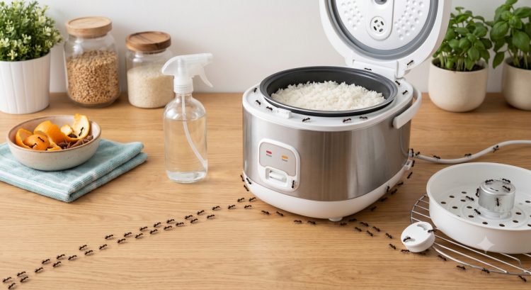 Cara mengatasi rice cooker yang banyak semut agar tidak korsleting dan rusak
