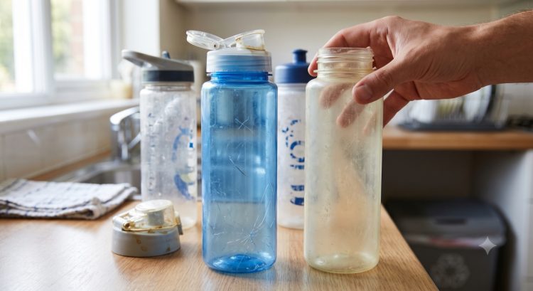 Kapan botol minum plastik harus dibuang? Cek tanda ini di botol kamu