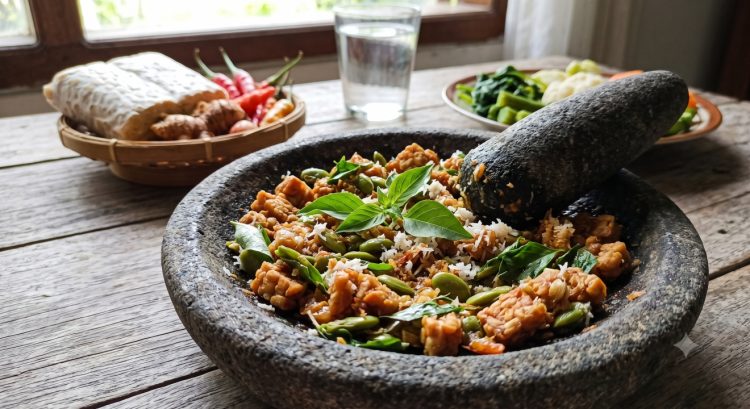 Resep sambal tempe lamtoro kemangi untuk lauk rumahan simpel