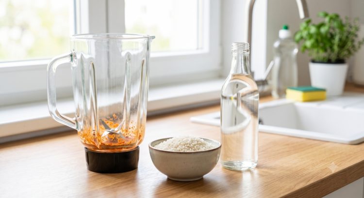 Trik menghilangkan bau blender dengan cuka dan beras, cocok untuk bekas bumbu dan sambal