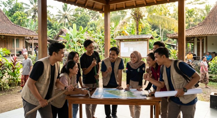 9 Contoh teks yel-yel kelompok KKN, mahasiswa, dan organisasi kampus unik terbaru 2026