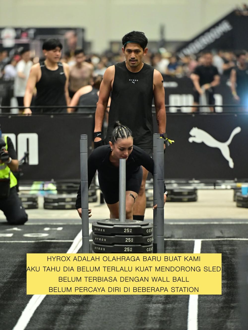 Inspirasi buat suami, cerita Ibnu Jamil ikut Hyrox bareng istri buat bangun memori indah bareng-bareng