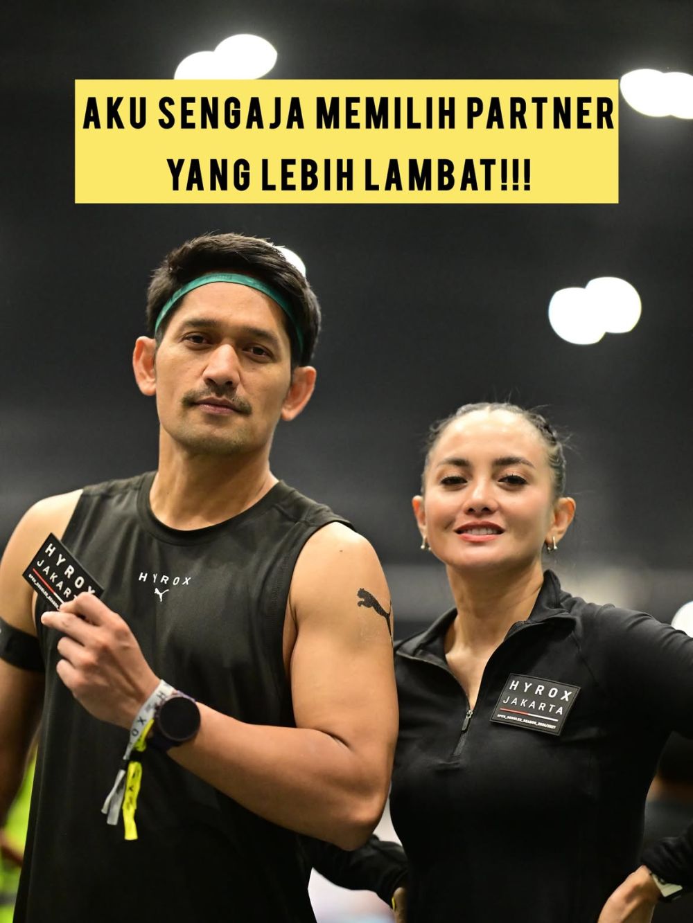 Inspirasi buat suami, cerita Ibnu Jamil ikut Hyrox bareng istri buat bangun memori indah bareng-bareng