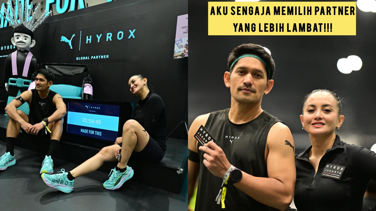 Inspirasi buat suami, cerita Ibnu Jamil ikut Hyrox bareng istri buat bangun memori indah bareng-bareng