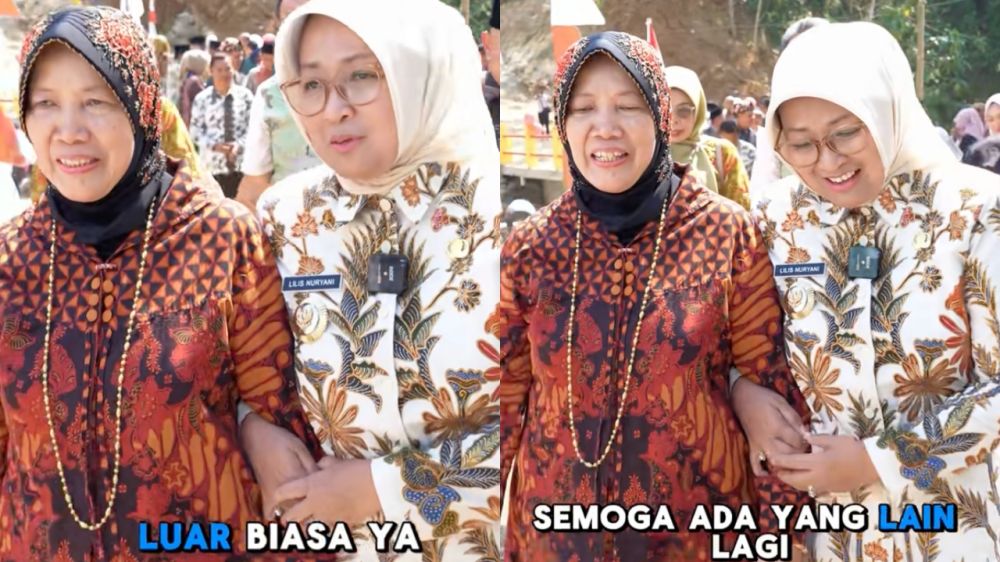 Penampakan jalan 2,5 km & jembatan di Kebumen dibangun warga pakai dana pribadi dan diresmikan Bupati