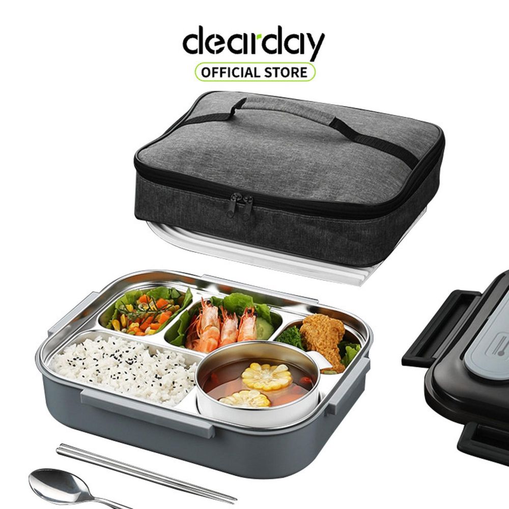 5 Rekomendasi kotak makan aesthetic yang reviewnya bagus, cocok untuk bekal dan anti tumpah