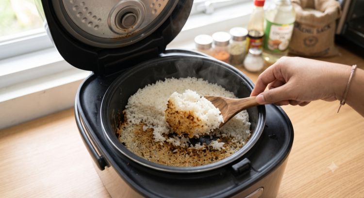 Kenapa nasi di rice cooker cepat berkerak di bagian bawah? Begini cara mencegahnya