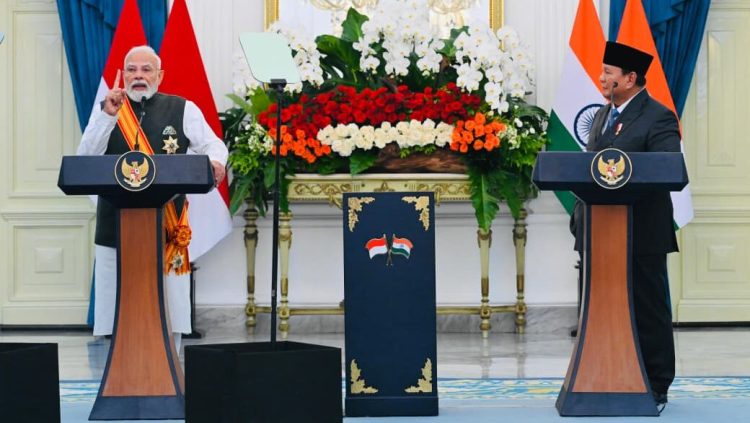 Presiden Prabowo mengaku miliki DNA India saat bertemu PM Narendra Modi