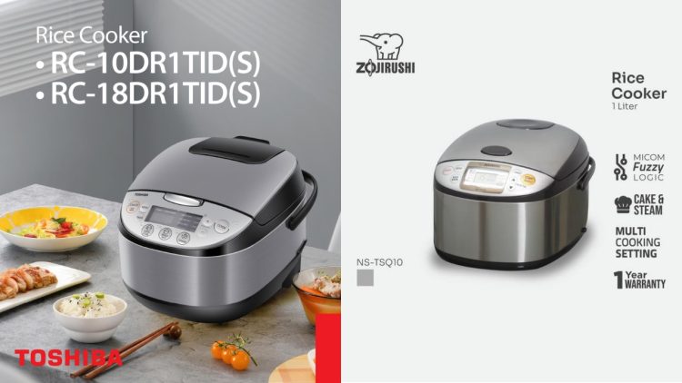 5 Rekomendasi rice cooker jepang terbaik, nasinya sehat dan harganya terbaik untuk semua dompet