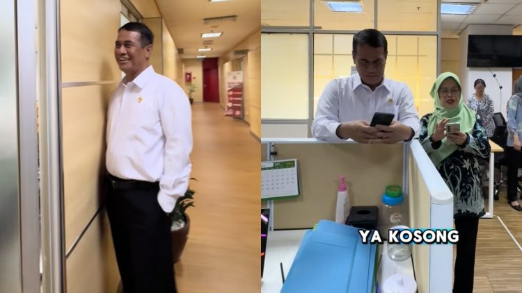 Pegawai ini traktir teman kantor jelang pensiun, malah diganti Mentan Amran 1 bulan gaji menteri