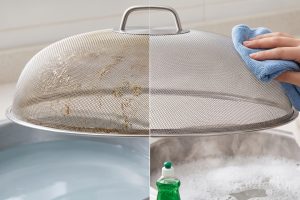 Banyak yang keliru, membersihkan saringan tudung saji stainless steel ternyata tak perlu disikat keras