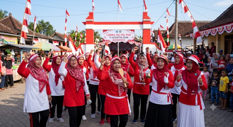 9 Contoh yel-yel ibu-ibu PKK untuk lomba 17 Agustus 2026 paling heboh