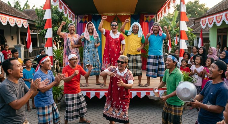 9 Contoh yel-yel bapak-bapak 17 Agustus yang lucu dan mengocok perut 2026