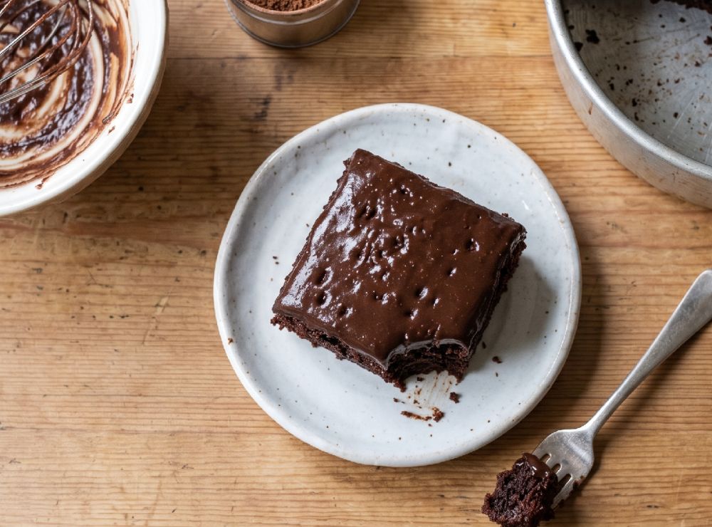 Resep london chocolate cake yang viral dengan bahan dan alat seadanya di dapur, nggak kalah lezat!