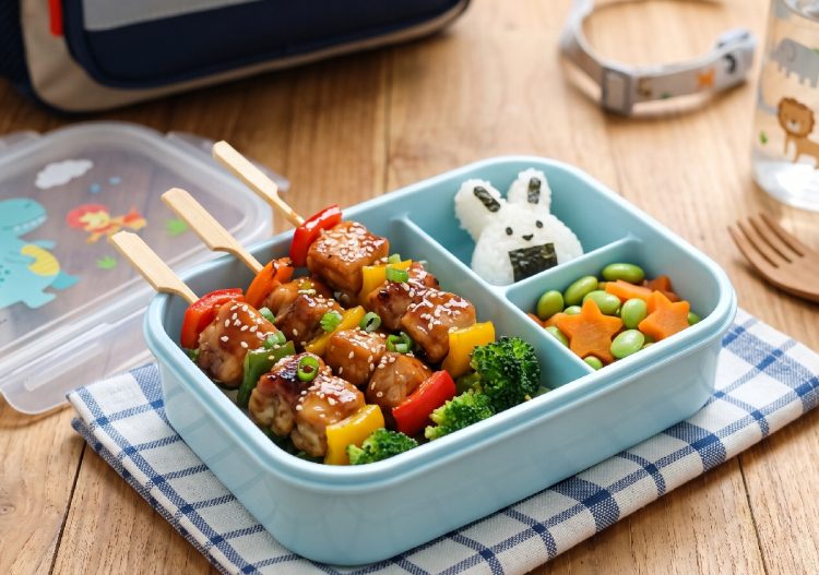 Resep sate teriyaki ala Jepang untuk kotak makan anak ke sekolah, enak, sehat, plus bergizi