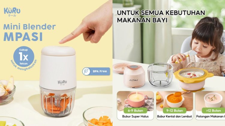 5 Rekomendasi blender MPASI berkualitas, gampang dibersihkan, dan hasil teksturnya lembut merata