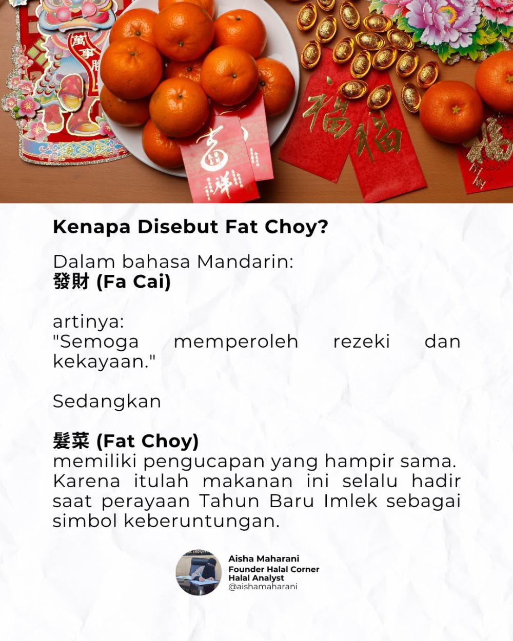 Bukan rambut atau rumput laut, ini 5 fakta fat choy yang jadi sorotan usai hair croissant viral