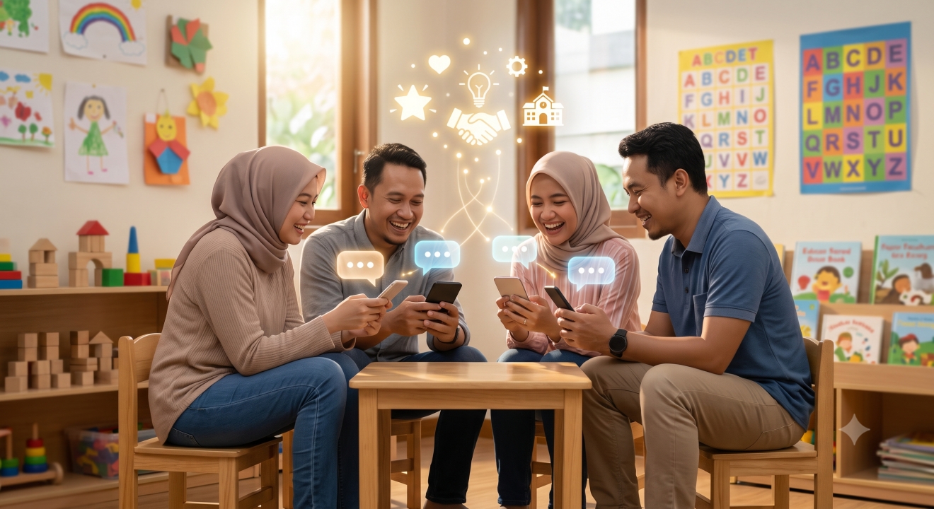 50 Nama grup WA orang tua anak TK yang kreatif, unik, dan edukatif