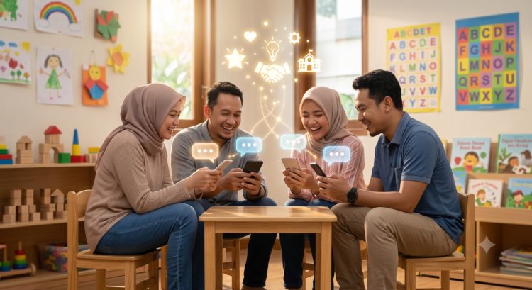 50 Nama grup WA orang tua anak TK yang kreatif, unik, dan edukatif