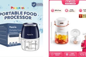 5 Rekomendasi blender MPASI portabel yang bagus dan murah, tahan lama dan mudah dibersihkan