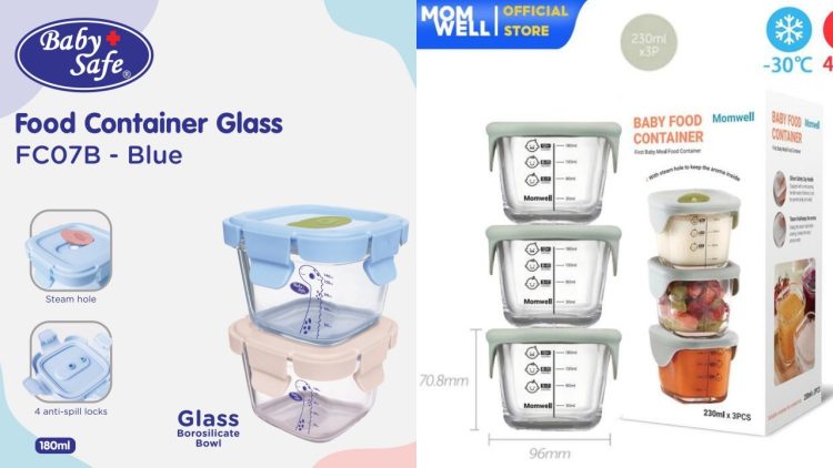 5 Rekomendasi wadah MPASI terbaik dan harga terjangkau, tahan panas dan aman untuk bayi