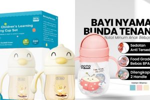 5 Rekomendasi botol latihan minum bayi, anti sedak dan bantu si kecil transisi dari dot lebih cepat