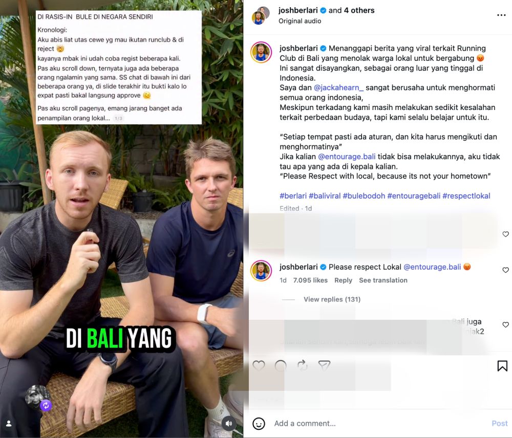 Kronologi dugaan diskriminasi WNI dilarang bule ikut event lari di Bali hingga imigrasi turun tangan
