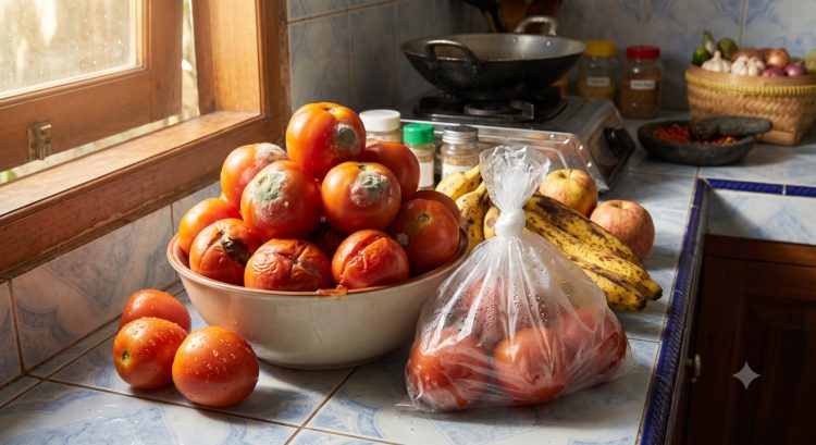 Sering cepat lembek? 7 Kebiasaan menyimpan tomat yang bikin cepat rusak